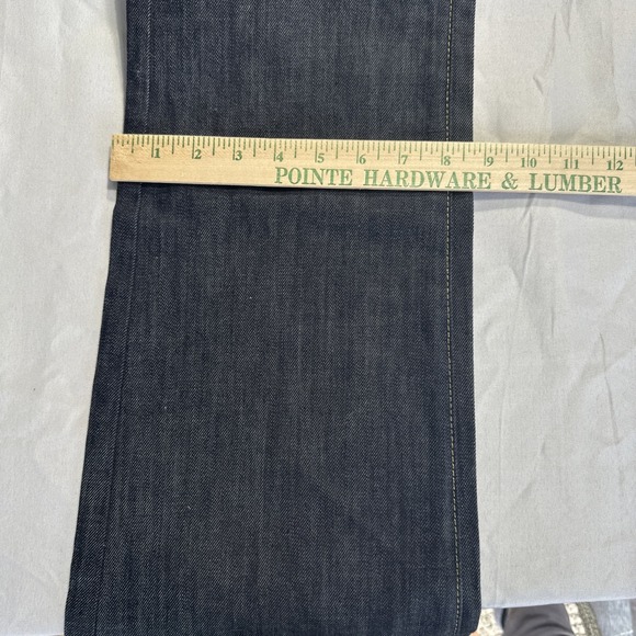 NEW Y2K Pepe Jeans London Jeans Women's Size 34 Lordes Raw Wash Embroidered Belt - Picture 10 of 16